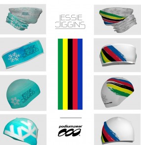 Podiumwear - Podiumwear Offers Jessie Diggins Hats, Headbands and Neck Cozies in Celebration of Her Historic World Championship Results