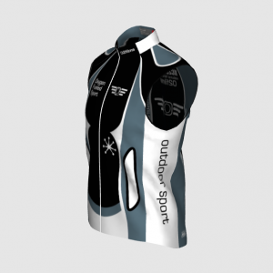 Podiumwear Unisex Silver Vest