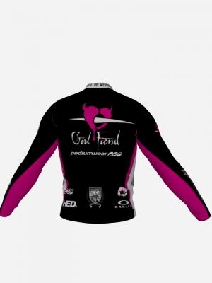 Podiumwear Men's Silver Long Sleeve Jersey