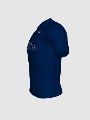 Podiumwear Men's Crew Neck Tee (Running) Side View