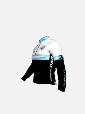 Podiumwear Men's Silver Long Sleeve Jersey
