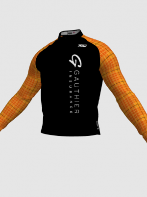 Podiumwear Men's Silver Long Sleeve Jersey