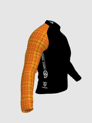 Podiumwear Men's Silver Long Sleeve Jersey