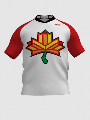 Podiumwear Men's V-Neck Tee (Nordic Skiing) Front View