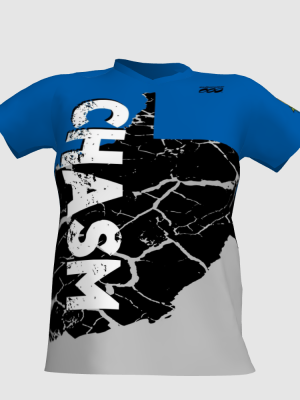 Podiumwear Women's V-Neck Tee (Nordic Skiing) Front View