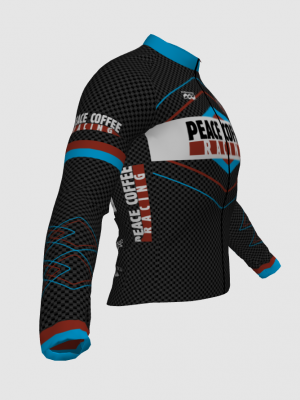 Podiumwear Men's Silver Long Sleeve Jersey