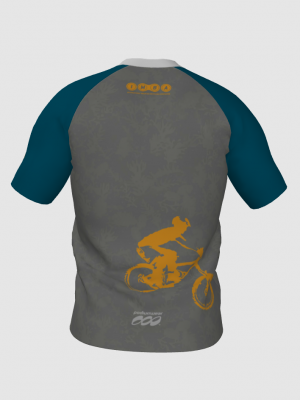 Podiumwear Men's V-Neck Tee (Nordic Skiing) Back View