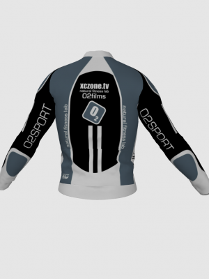 Podiumwear Men's Silver Long Sleeve Jersey