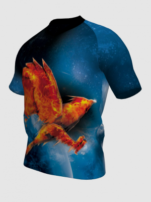 Podiumwear Men's V-Neck Tee (Nordic Skiing) Side View