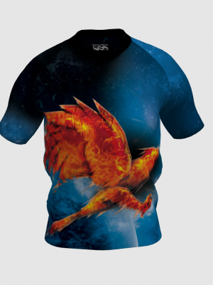 Podiumwear Men's V-Neck Tee (Nordic Skiing) Front View