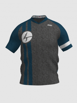 Podiumwear Men's V-Neck Tee (Nordic Skiing) Front View