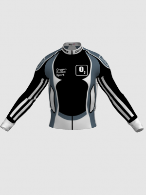 Podiumwear Men's Silver Long Sleeve Jersey