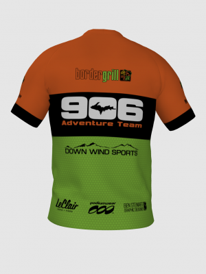 Podiumwear Men's Crew Neck Tee (Running) Back View