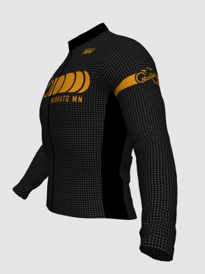 Podiumwear Men's Silver Long Sleeve Jersey