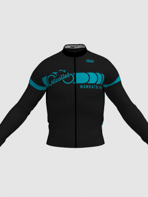 Podiumwear Men's Silver Long Sleeve Jersey