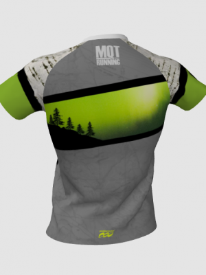 Podiumwear Women's V-Neck Tee (Nordic Skiing) Back View