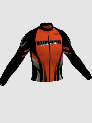 Podiumwear Men's Silver Long Sleeve Jersey