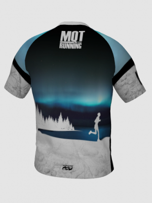 Podiumwear Men's Crew Neck Tee (Running) Back View