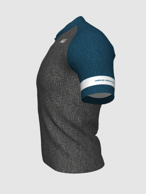 Podiumwear Men's V-Neck Tee (Nordic Skiing) Side View