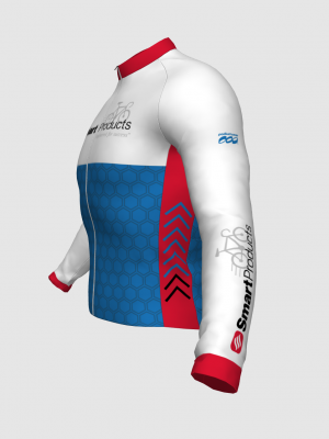 Podiumwear Men's Silver Long Sleeve Jersey