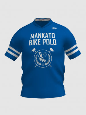 Podiumwear Men's V-Neck Tee (Nordic Skiing) Front View