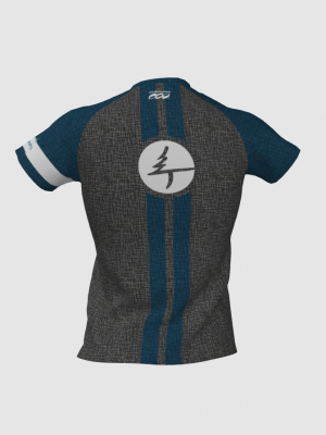 Podiumwear Women's V-Neck Tee (Nordic Skiing) Back View