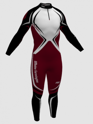 Podiumwear Unisex Bronze Two-Piece Race Suit