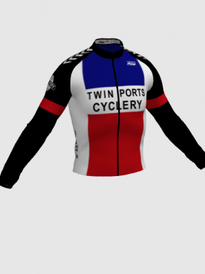 Podiumwear Men's Silver Long Sleeve Jersey