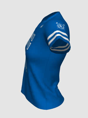 Podiumwear Women's V-Neck Tee (Nordic Skiing) Side View