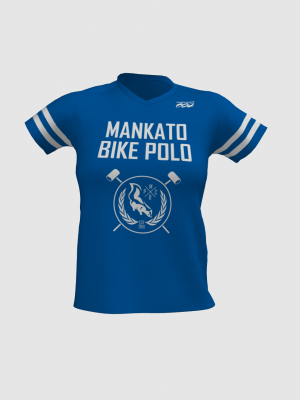 Podiumwear Women's V-Neck Tee (Nordic Skiing) Front View