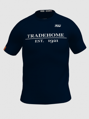 Podiumwear Men's Crew Neck Tee (Running) Front View