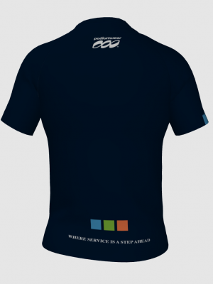 Podiumwear Women's Crew Neck Tee (Nordic Skiing) Back View
