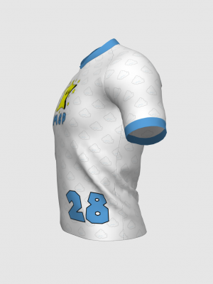 Podiumwear Men's V-Neck Tee (Nordic Skiing) Side View