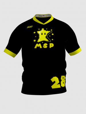 Podiumwear Men's V-Neck Tee (Nordic Skiing) Front View