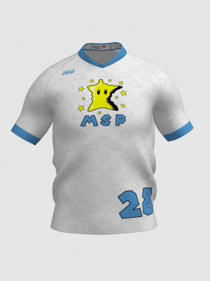 Podiumwear Men's V-Neck Tee (Nordic Skiing) Front View