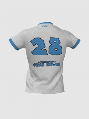 Podiumwear Women's V-Neck Tee (Nordic Skiing) Back View