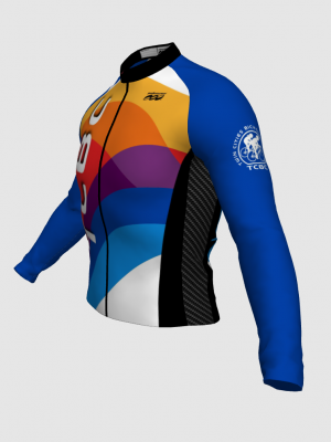 Podiumwear Men's Silver Long Sleeve Jersey