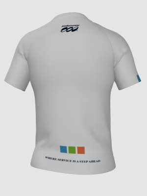 Podiumwear Women's Crew Neck Tee (Nordic Skiing) Back View
