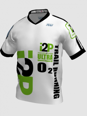 Podiumwear Men's V-Neck Tee (Nordic Skiing) Front View