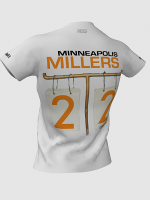 Podiumwear Women's V-Neck Tee (Nordic Skiing) Back View