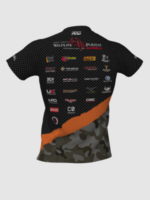 Podiumwear Women's V-Neck Tee (Nordic Skiing) Back View