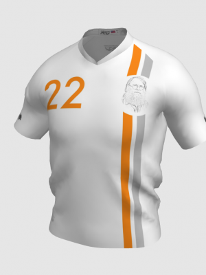 Podiumwear Men's V-Neck Tee (Nordic Skiing) Front View