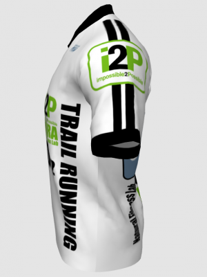 Podiumwear Men's V-Neck Tee (Nordic Skiing) Side View