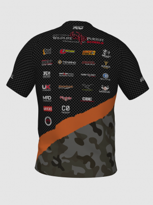 Podiumwear Men's Crew Neck Tee (Running) Back View