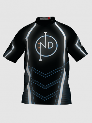 Podiumwear Men's V-Neck Tee (Nordic Skiing) Front View