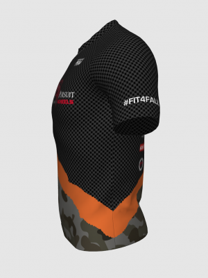 Podiumwear Men's Crew Neck Tee (Running) Side View