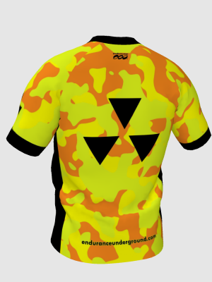 Podiumwear Men's V-Neck Tee (Nordic Skiing) Back View
