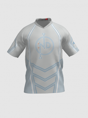 Podiumwear Men's V-Neck Tee (Nordic Skiing) Front View