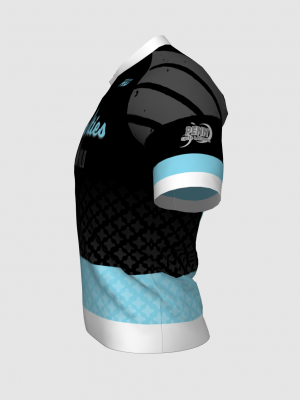 Podiumwear Men's V-Neck Tee (Nordic Skiing) Side View