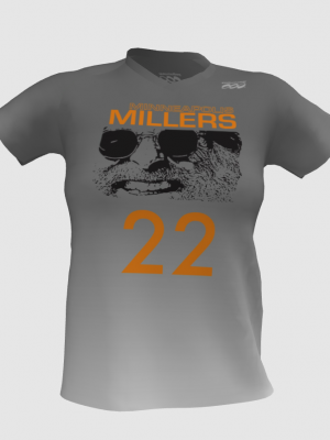Podiumwear Women's V-Neck Tee (Nordic Skiing) Front View